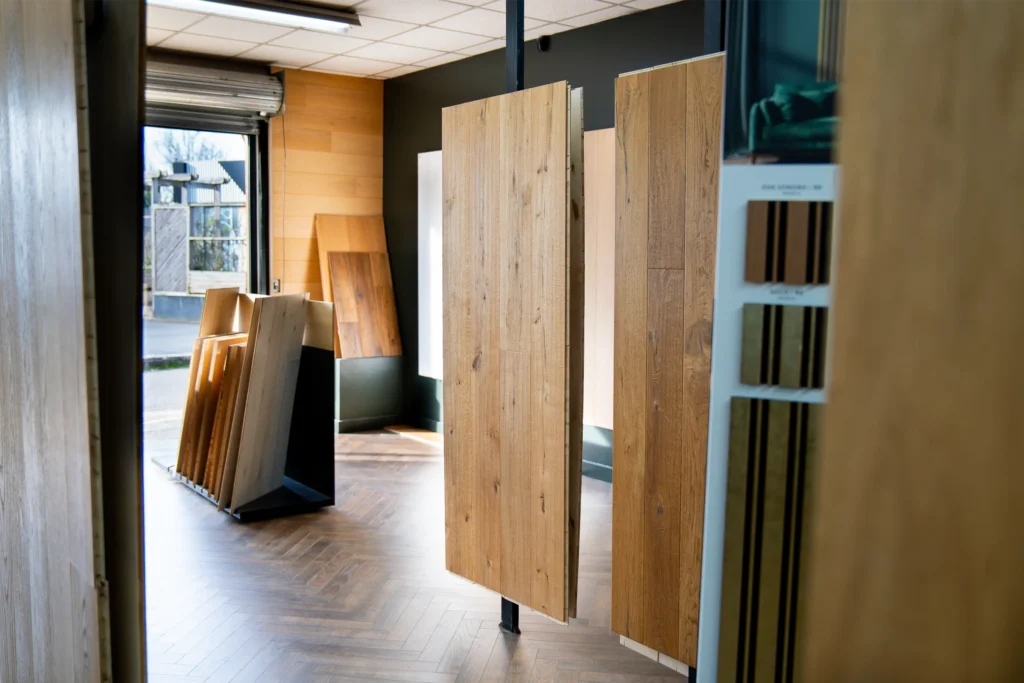 Notre showrrom de parquets clairs sur Bordeaux et Mérignac - Alienor parquet